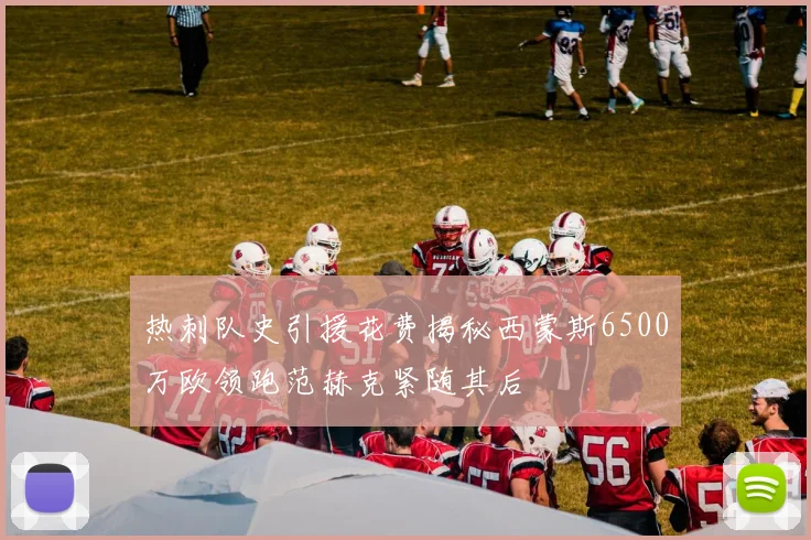 热刺队史引援花费揭秘西蒙斯6500万欧领跑范赫克紧随其后
